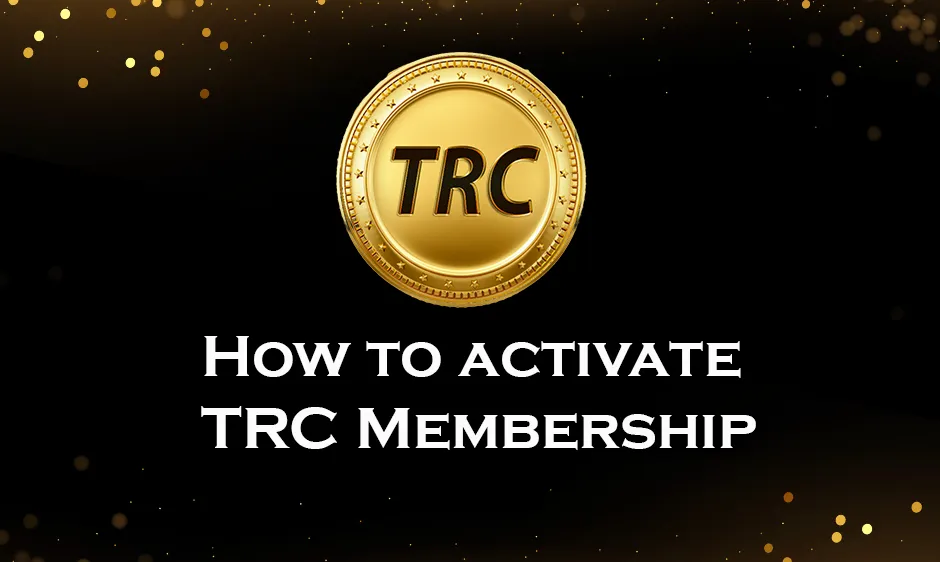 How to Activate $25 TRC Membership — TBC Reward Platform