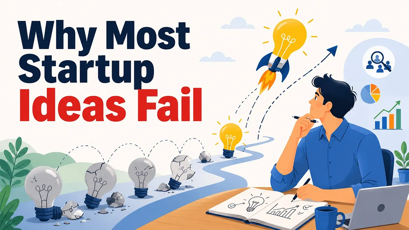 Why Most Startup Ideas Fail Before They Even Launch