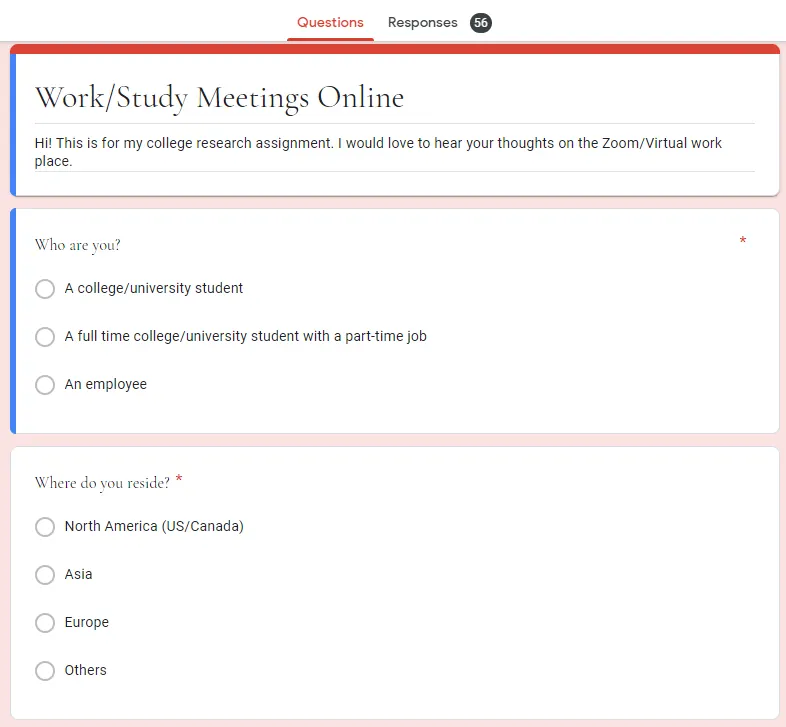 Virtually Collecting Data