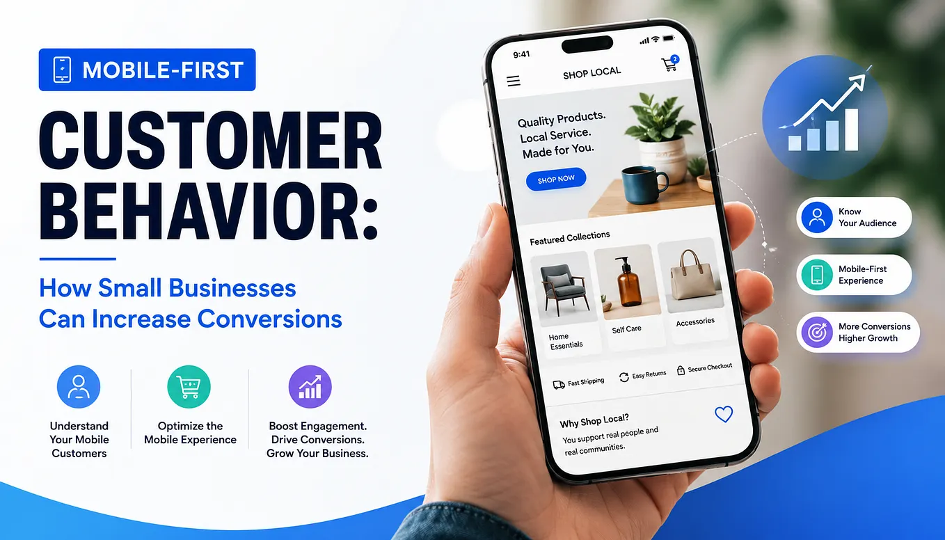 Mobile-First Customer Behavior: How Small Businesses Can Increase Conversions