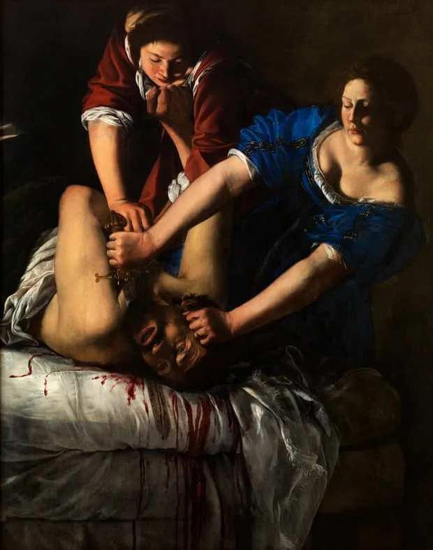 Artemisia Gentileschi, “Judith Slaying Holofernes”