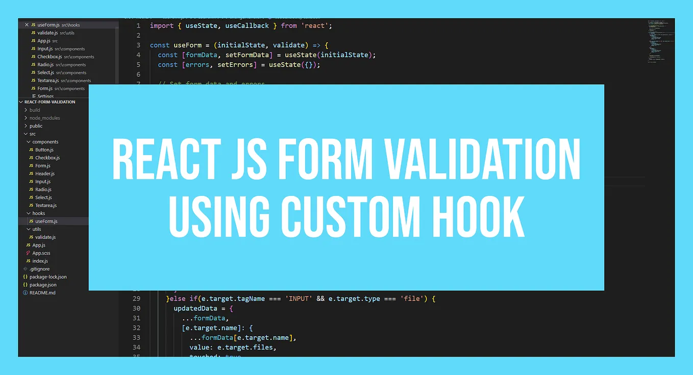 Form validation with vanilla JS using data attributes on form elements ...