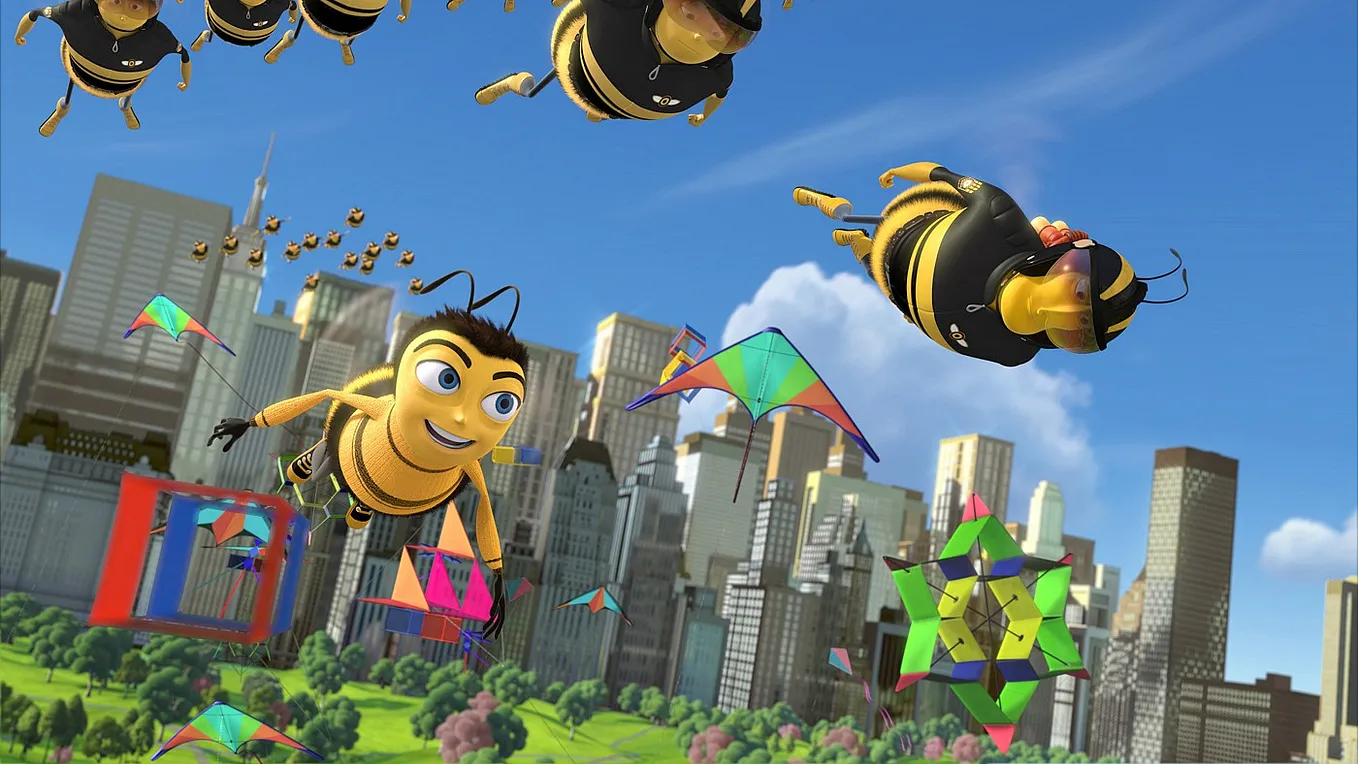 A snapshot from the bee movie.