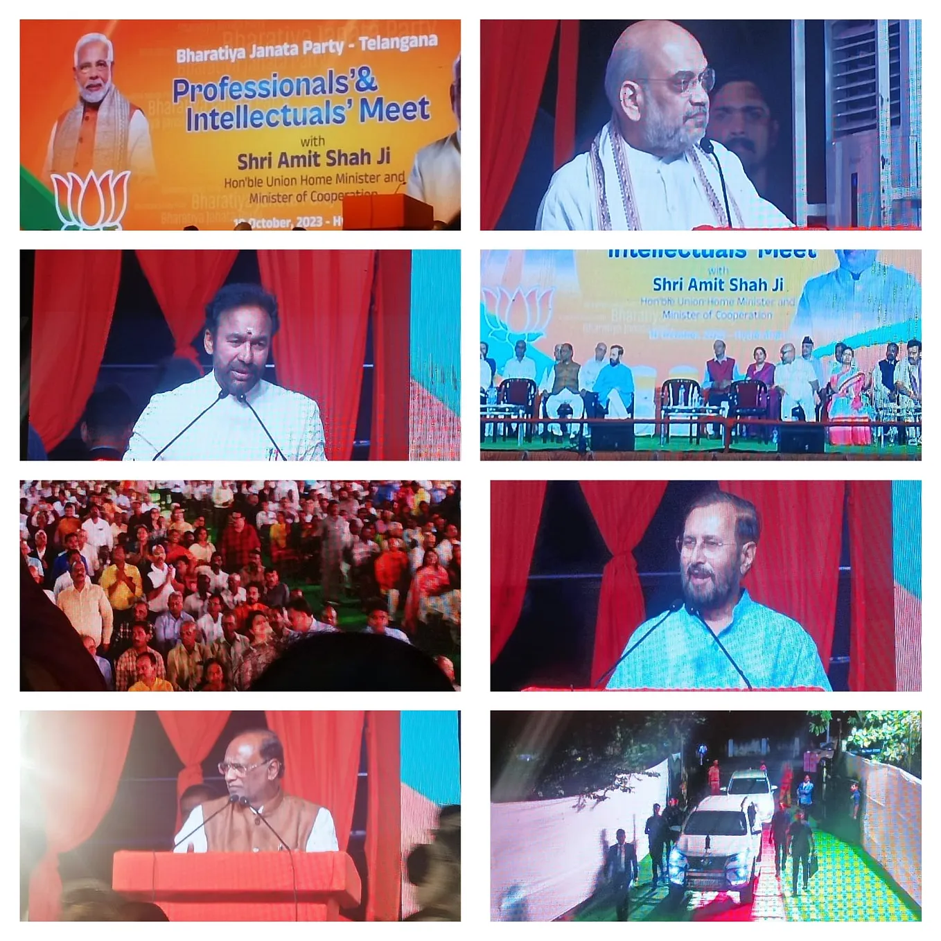 Srilekha Kaluvakunta Joins Amit Shah’s Meeting with 2,000 Academics and Professionals in Hyderabad”