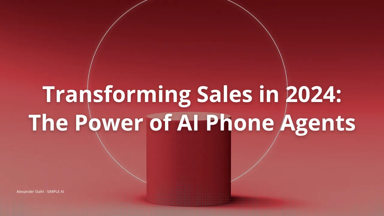 Transforming Sales in 2024: The Power of AI Phone Agents