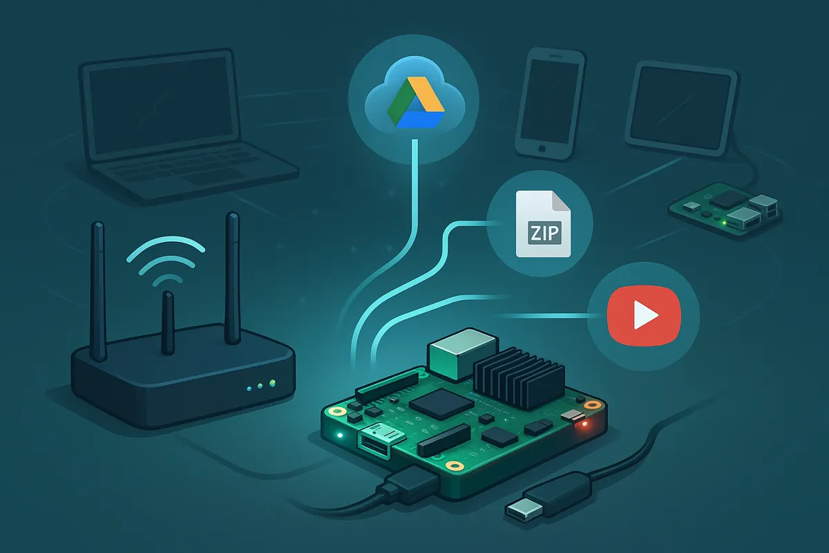 This Raspberry Pi Became a Downloading Powerhouse for an Entire Home