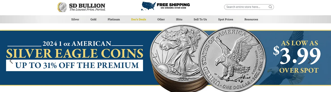 sd silver bullion