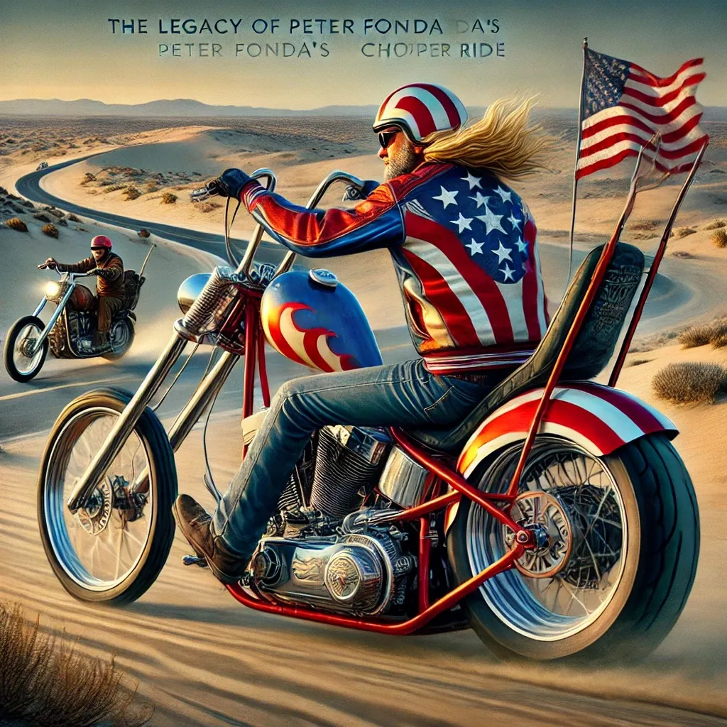 The Legacy of Peter Fonda’s Captain America Jacket and Chopper Ride