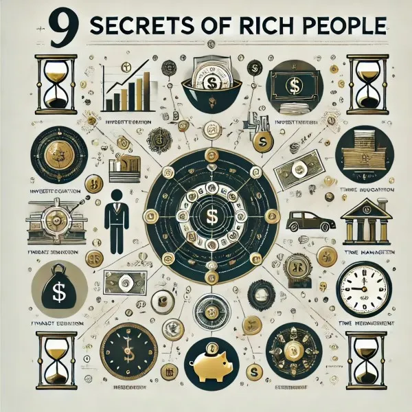 9 SECRETS OF RICH PEOPLE