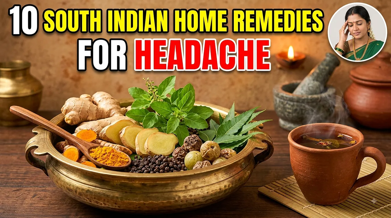 10 South Indian Home Remedies for Headache