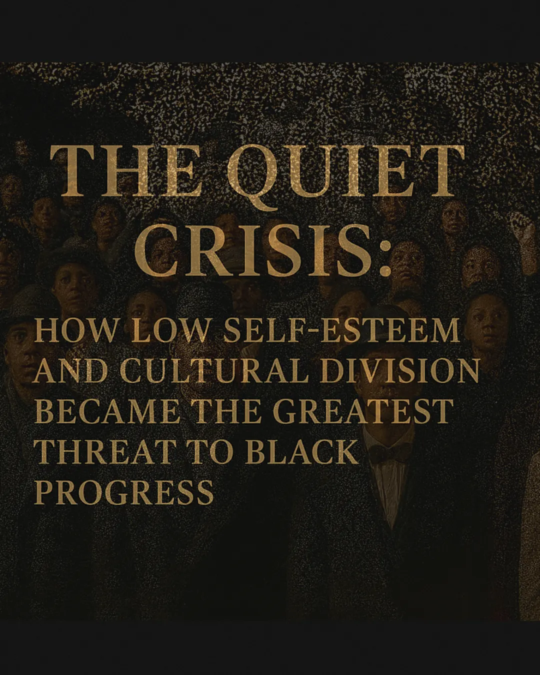 🧠 The Quiet Crisis: How Low Self-Esteem and Cultural Division Became the Greatest Threat to Black…