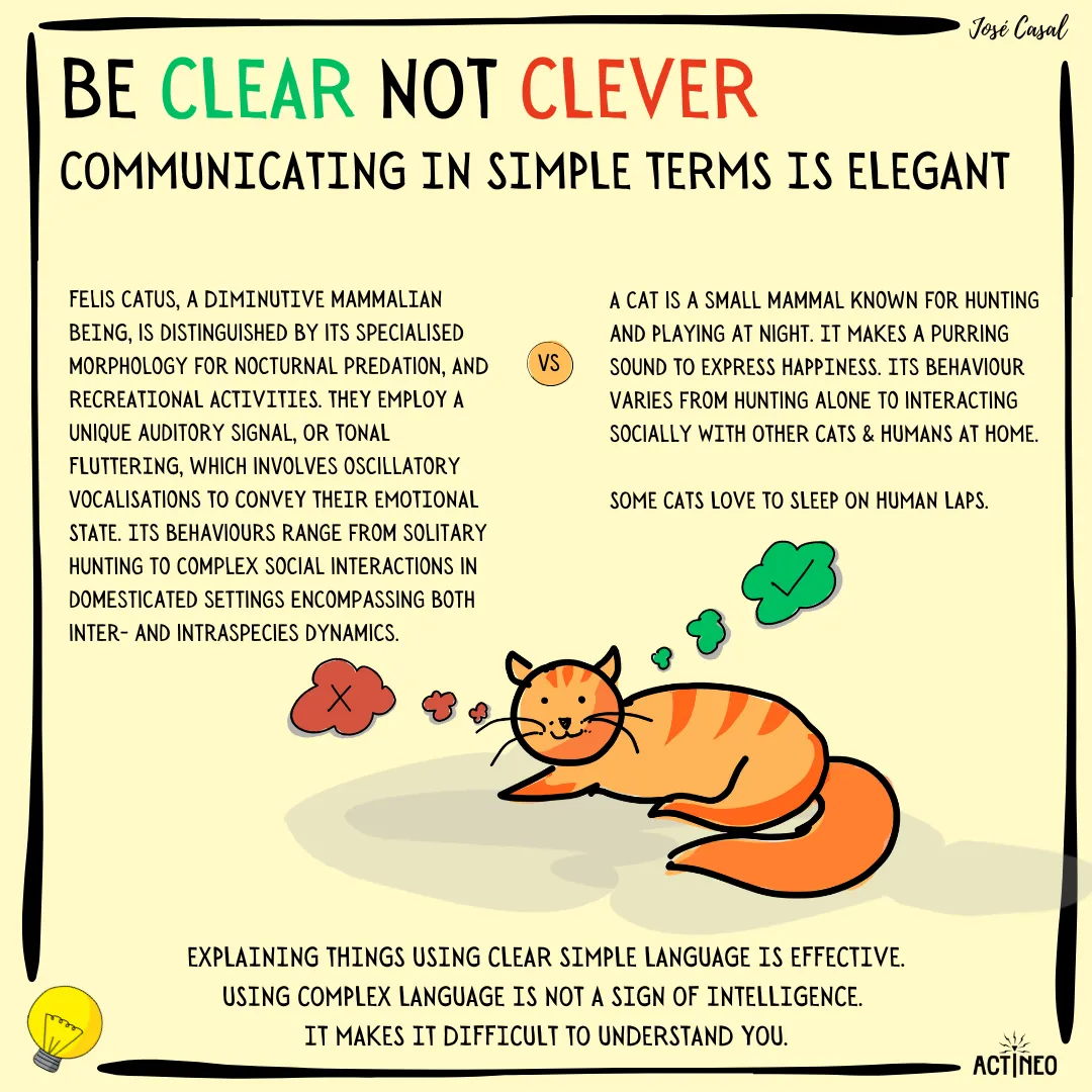 6 Tips to Write Clear, not Clever, Content