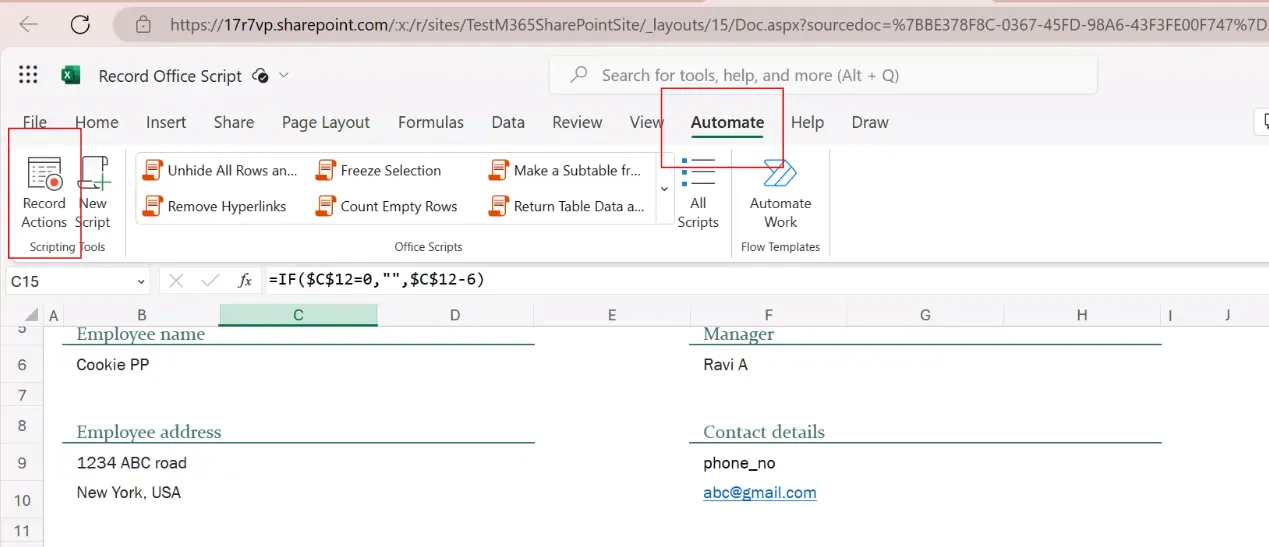 Letter Approval using Power Automate