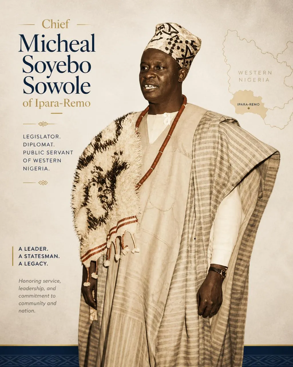 Meet my Great Grandfather: Chief M. S. Sowole