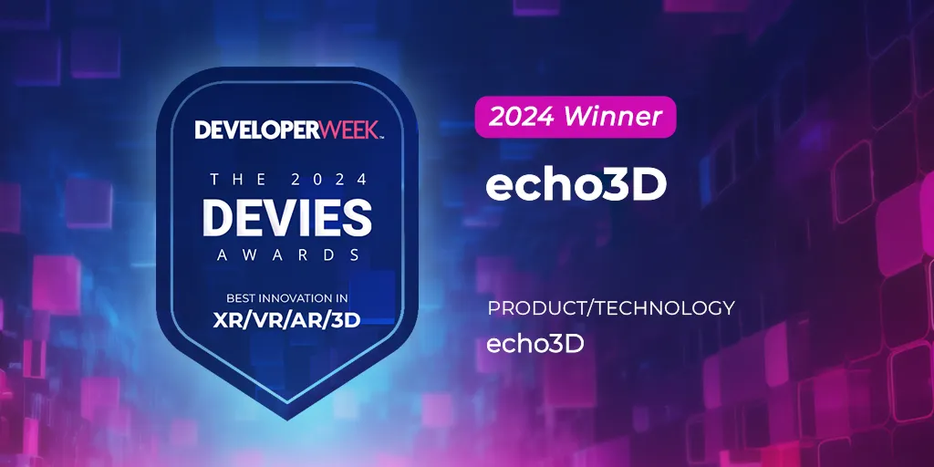 echo3D | 2024 Devies Award for Best Innovation in XR/VR/AR/3D