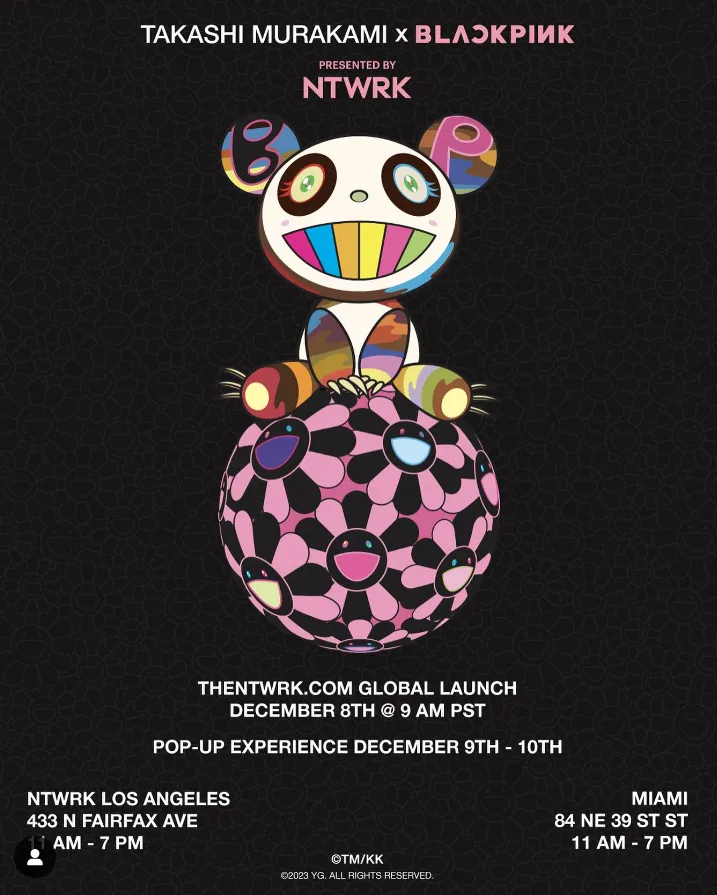 New Collaboration Alert: Blackpink x Takashi Murakami