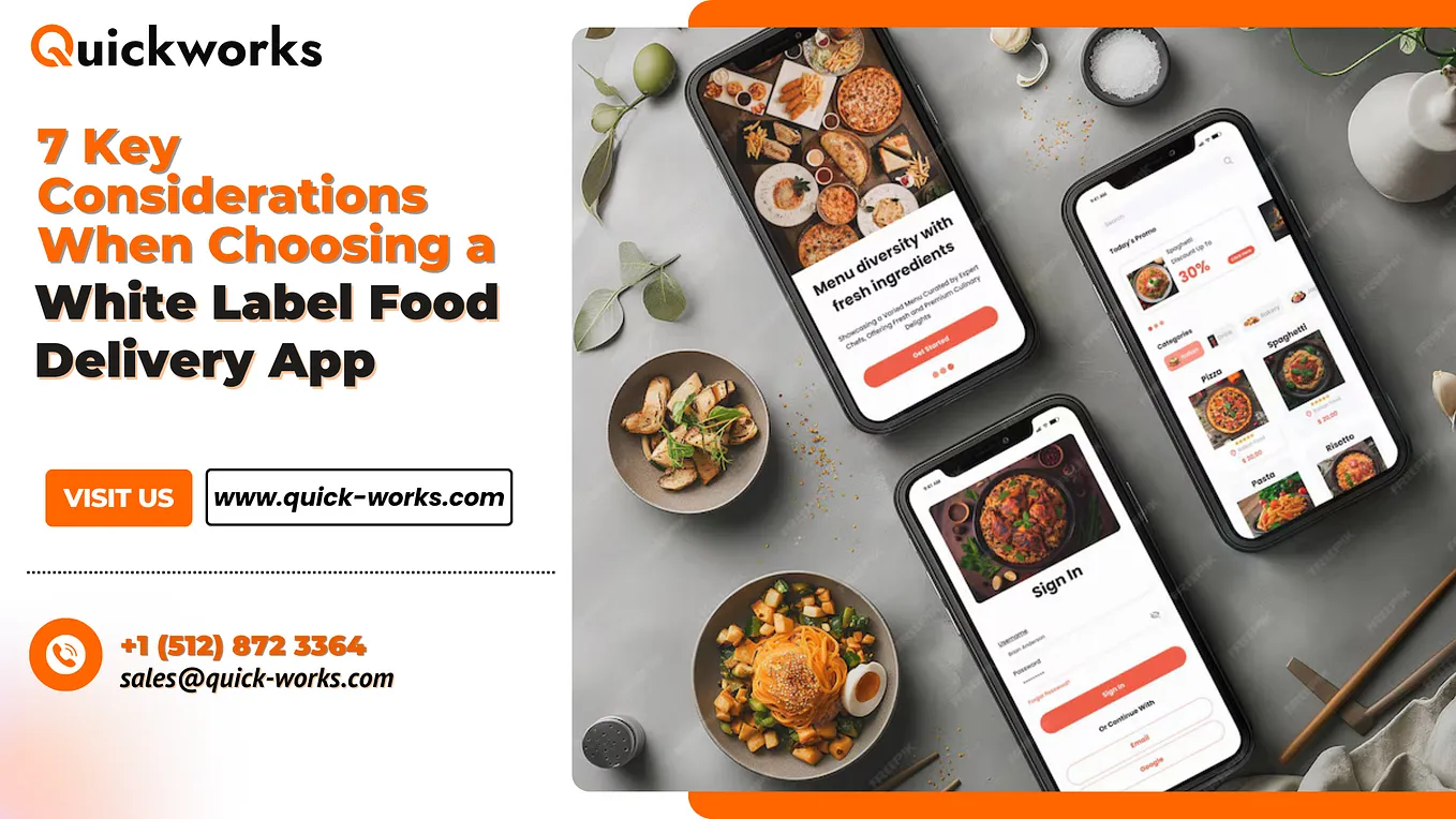 White Label Food Delivery App