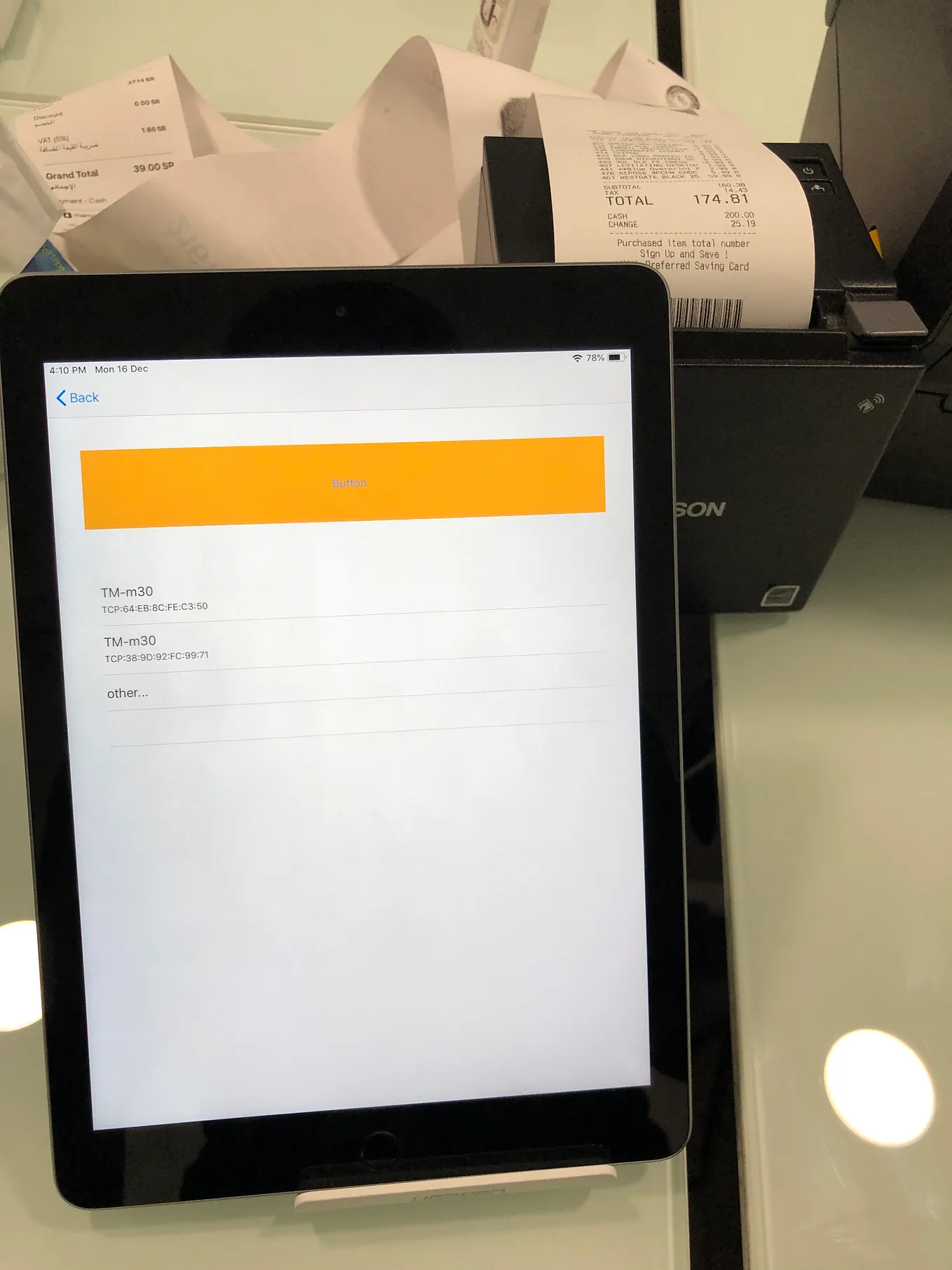 Discover and Connect Epson Printer in iOS (Swift)