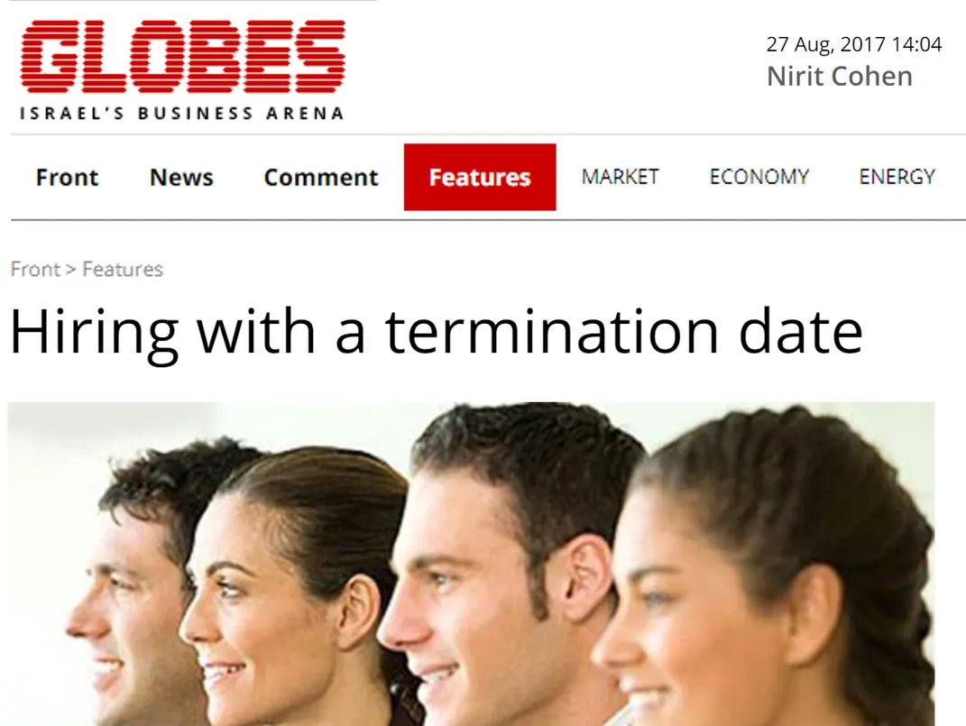 Hiring with a termination date