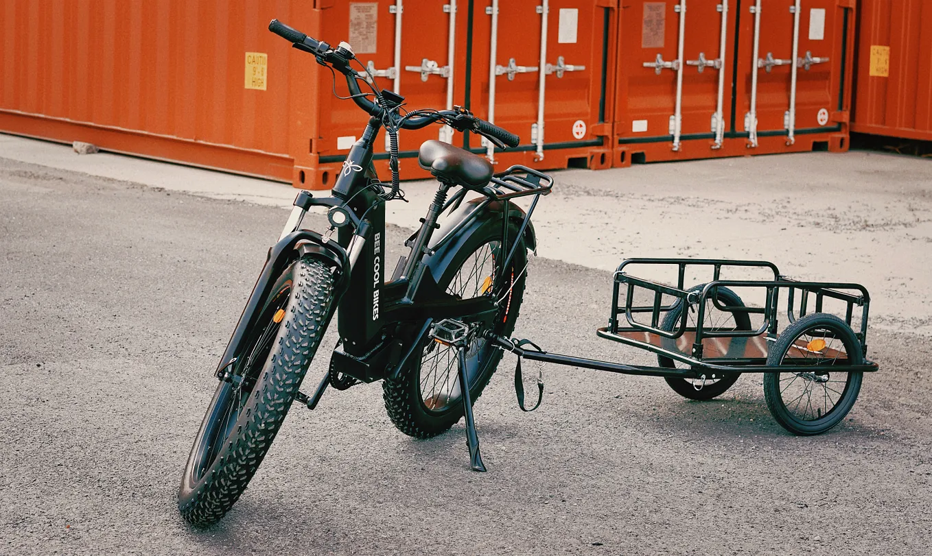 What can we do with an e-bike cargo trailer?