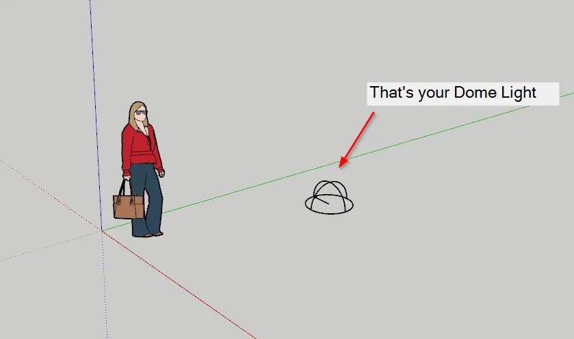 Adjusting the Dome Light in Vray for Sketchup