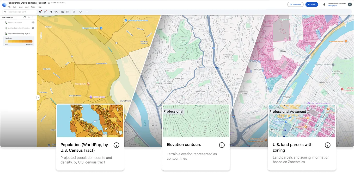 Google Earth AI - geospatial AI