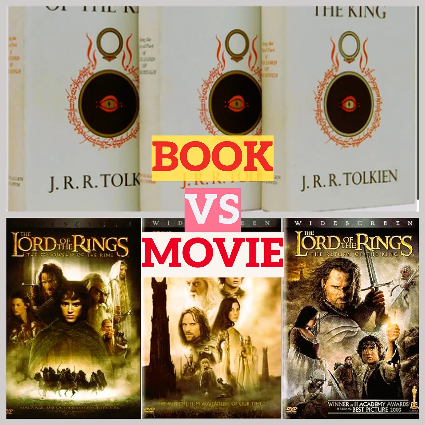 Lord of the Rings-Book vs Movie-Trivia Breakdown