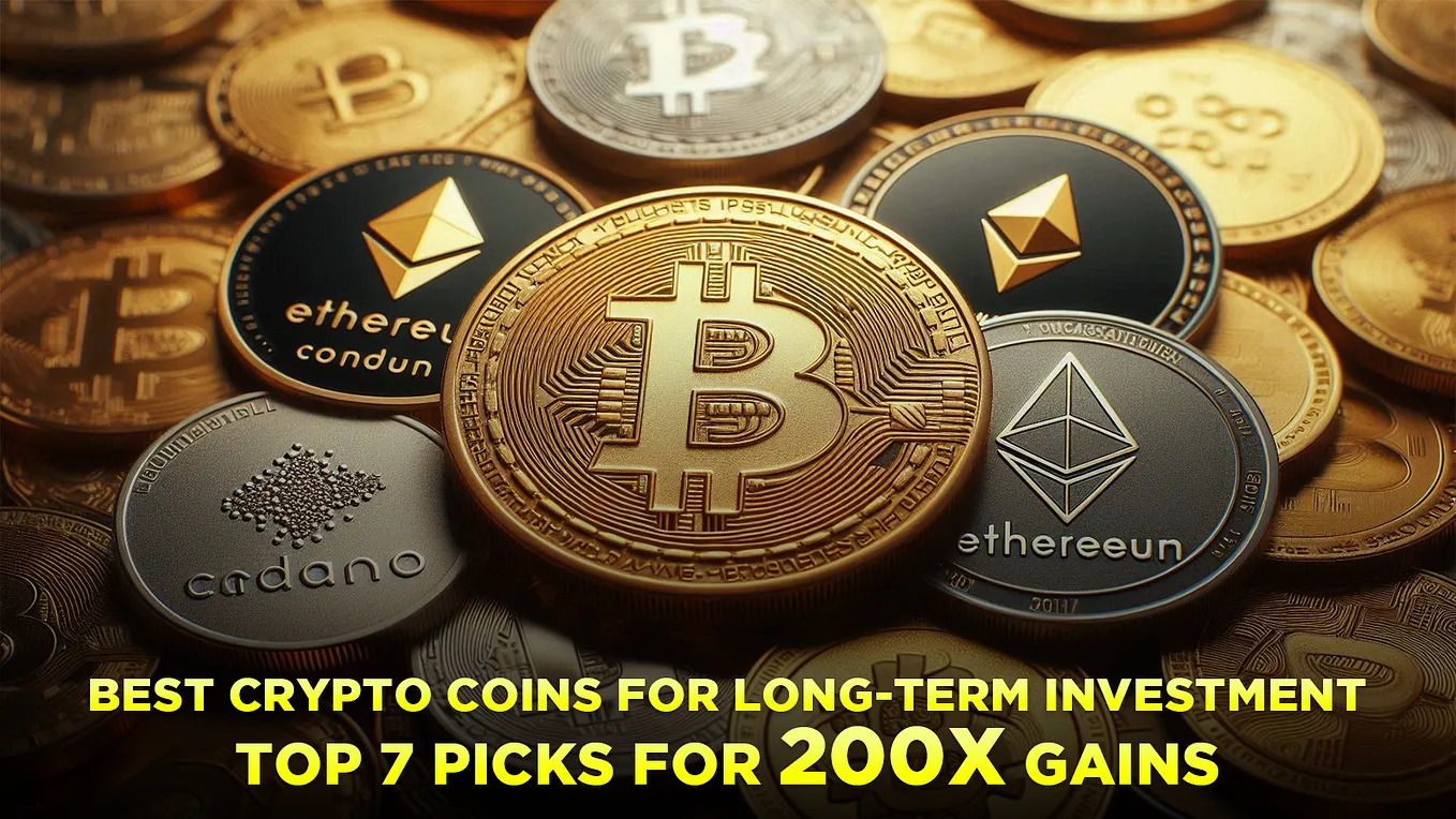 Best Crypto Coins for Long-Term Investment: Top 7 Picks for 200x Gains