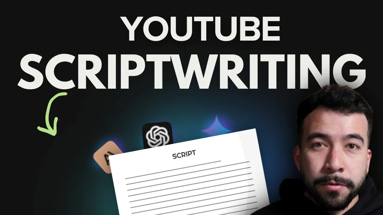 How To Write A YouTube Script INSANELY Fast Using AI