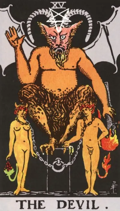 Carta de Tarô — The Devil. A carta de tarot do diabo é… | by Karis