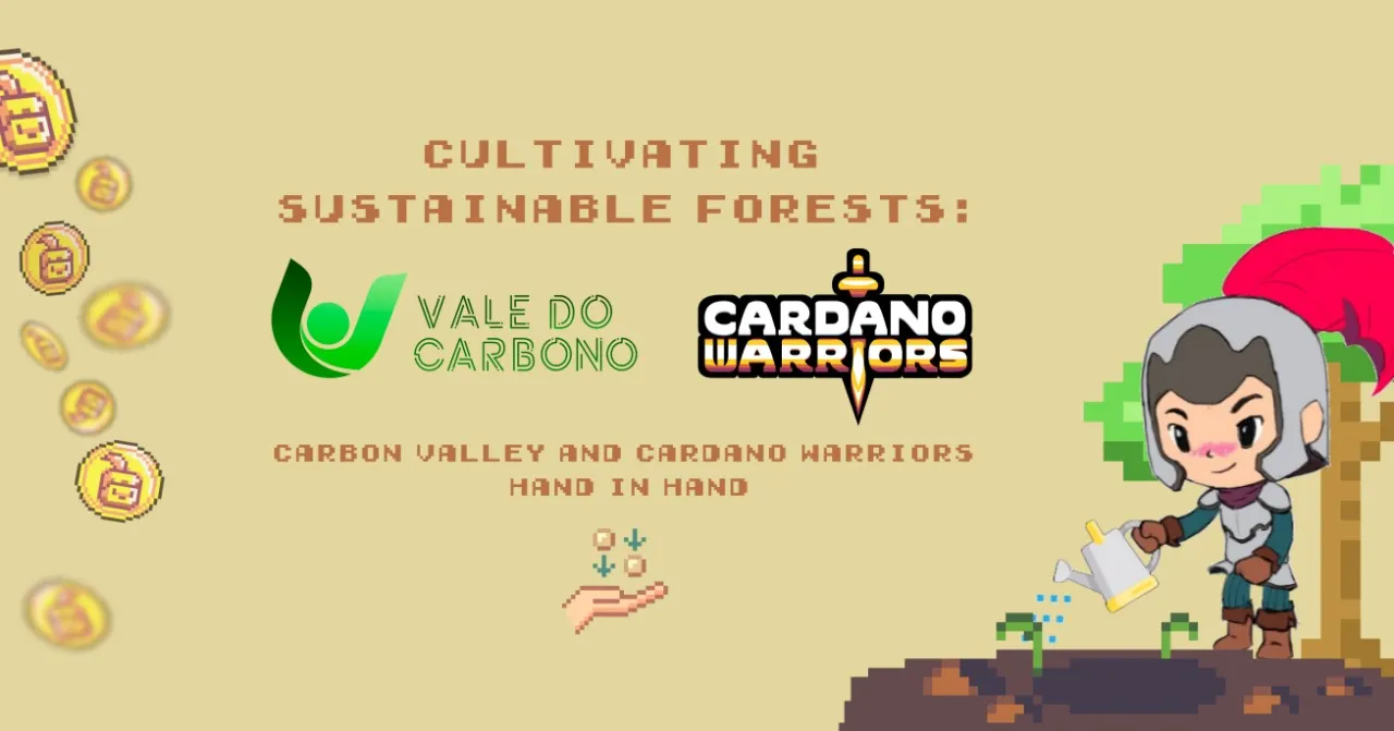 Introduzindo a Iniciativa Carbon Valley — Parceria Vale do Carbono x Cardano Warriors x Vibook