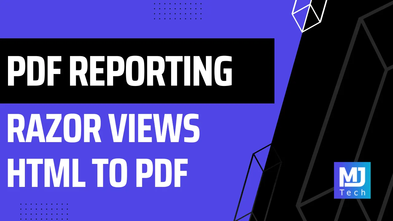 Flexible PDF Reporting in .NET Using Razor Views