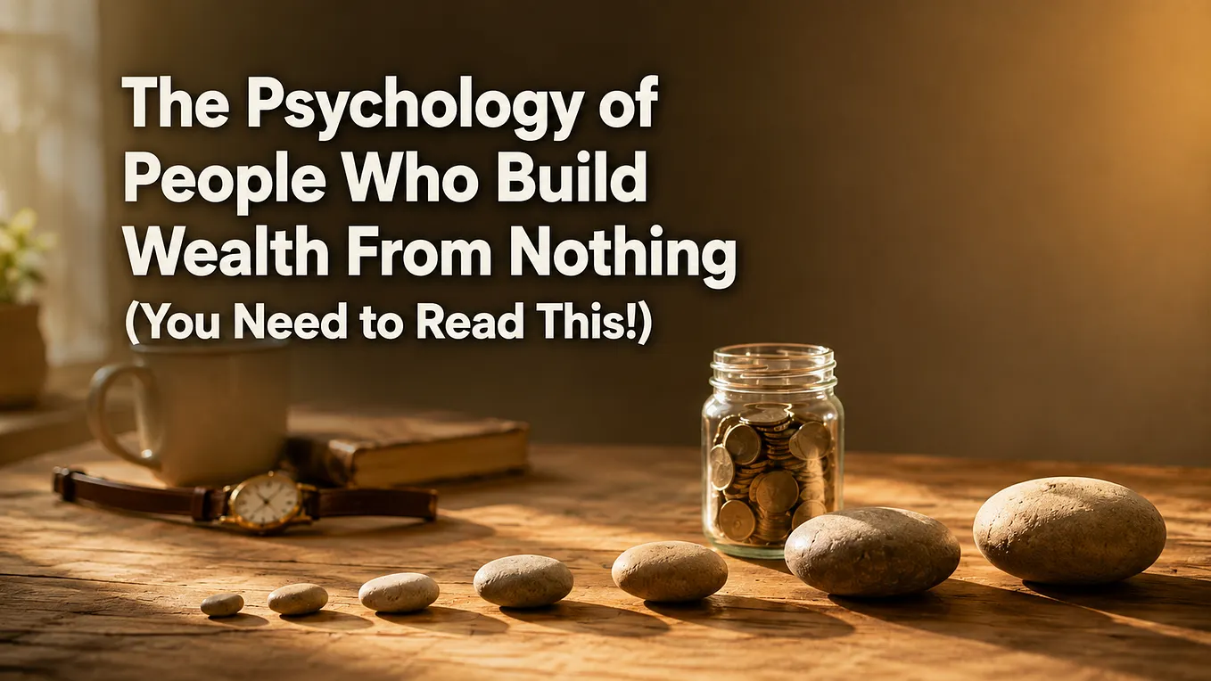 The Psychology of People Who Build Wealth From Nothing (You Need to Read This!)
