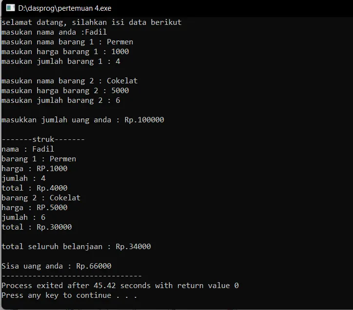 Program Perkalian Matriks Ordo 2 di C++ | by Rizaafadil | Medium