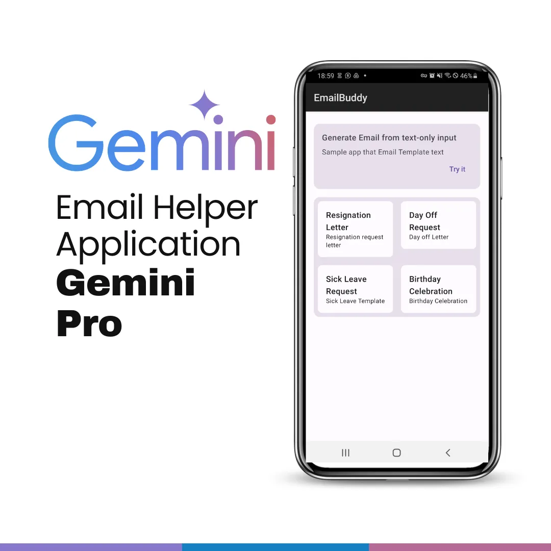 How I created Email Helper Android application using Google Gemini Pro