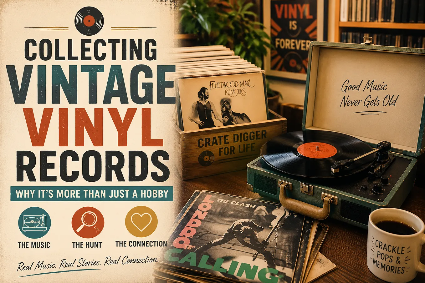 Collecting Vintage Vinyl Records: Why Music Lovers Are Falling Back in Love With Records