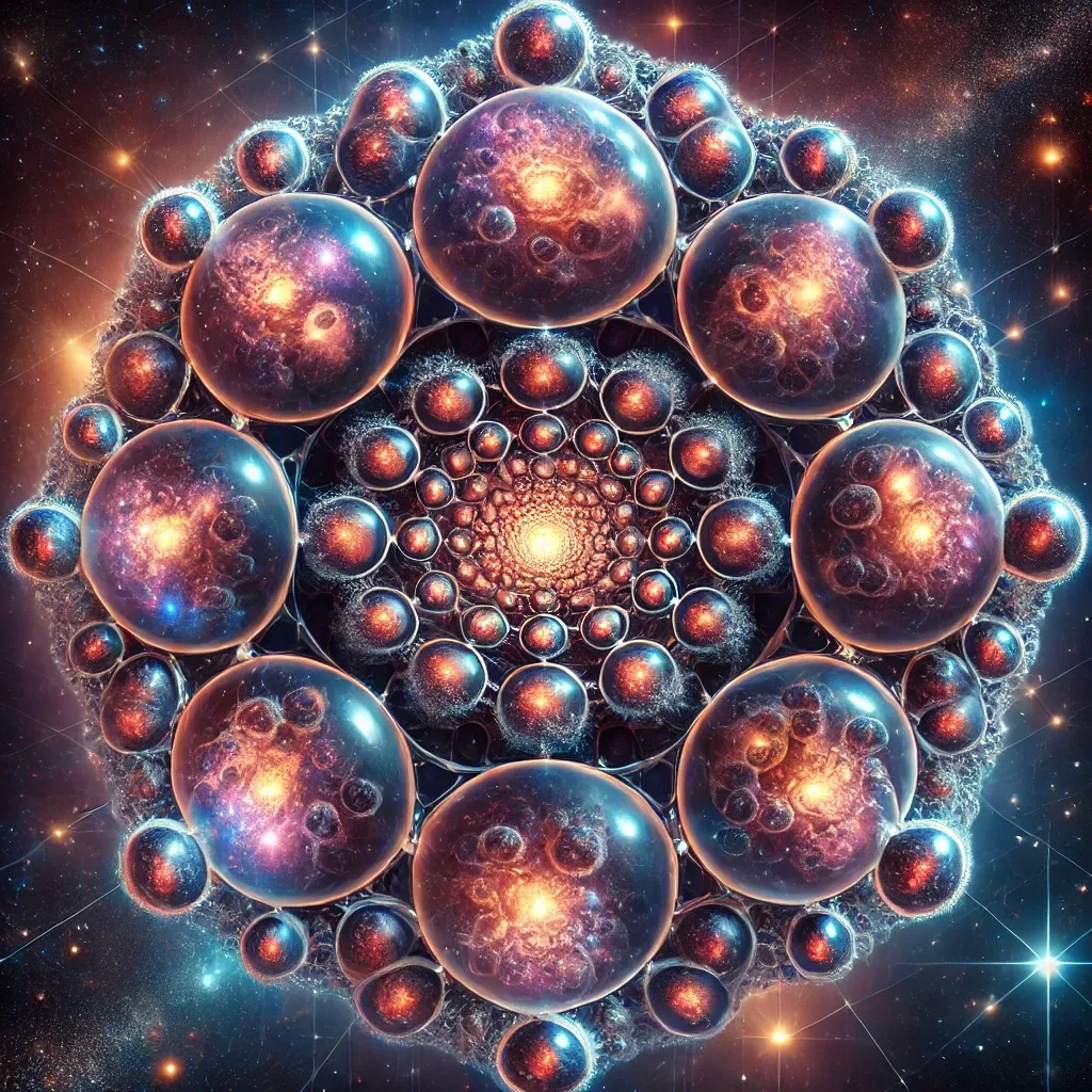 The Multiverse as a 3D Fractal