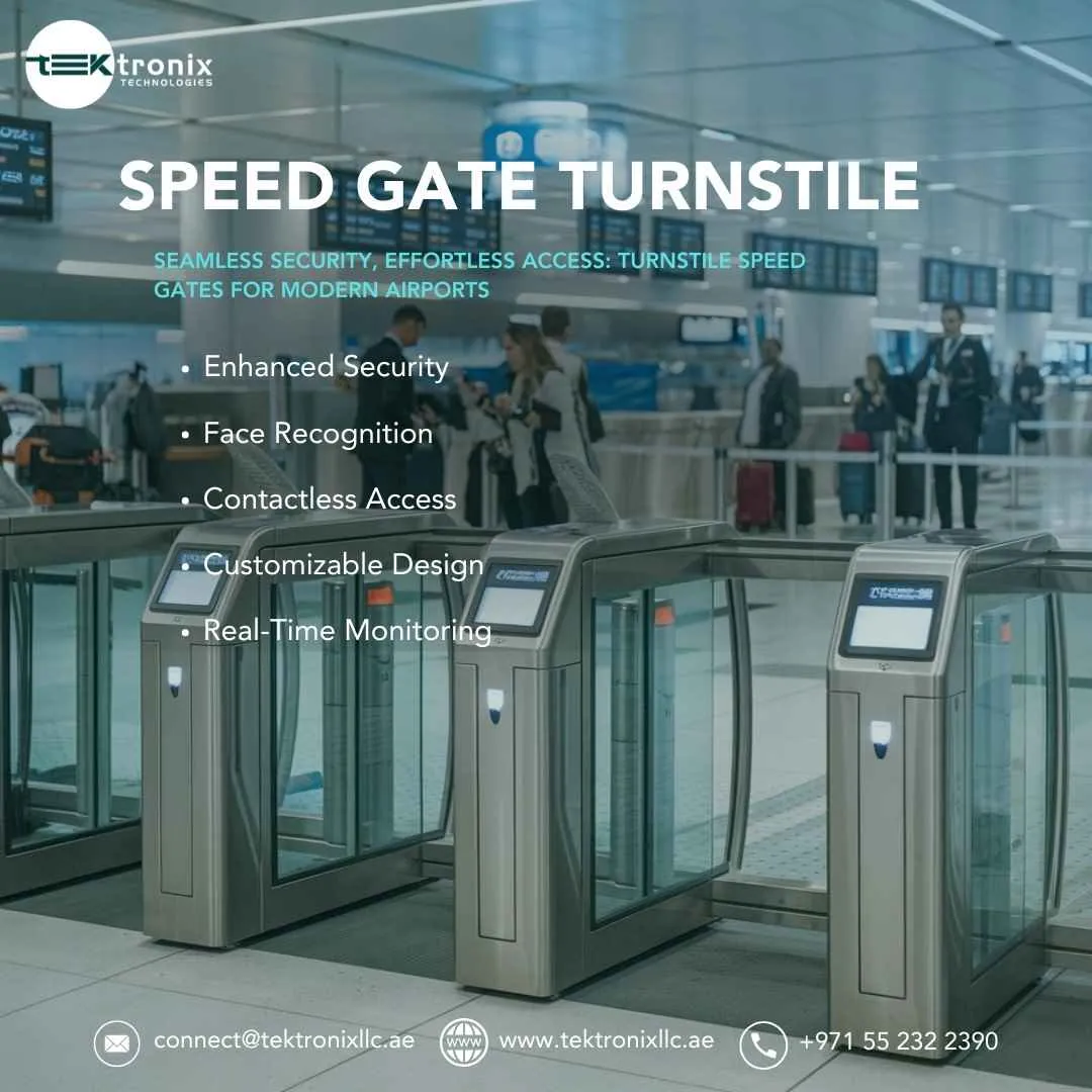 Tailgating Prevention Techniques for Turnstile Speed Gates in UAE