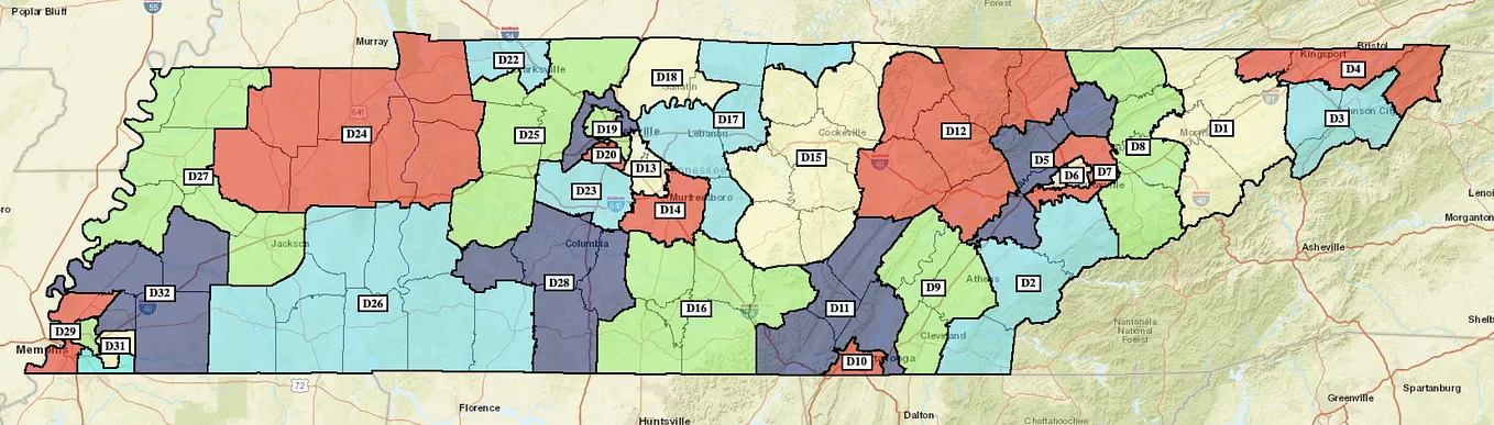 Democrats release statewide Senate district map: ‘More cities, more communities together’