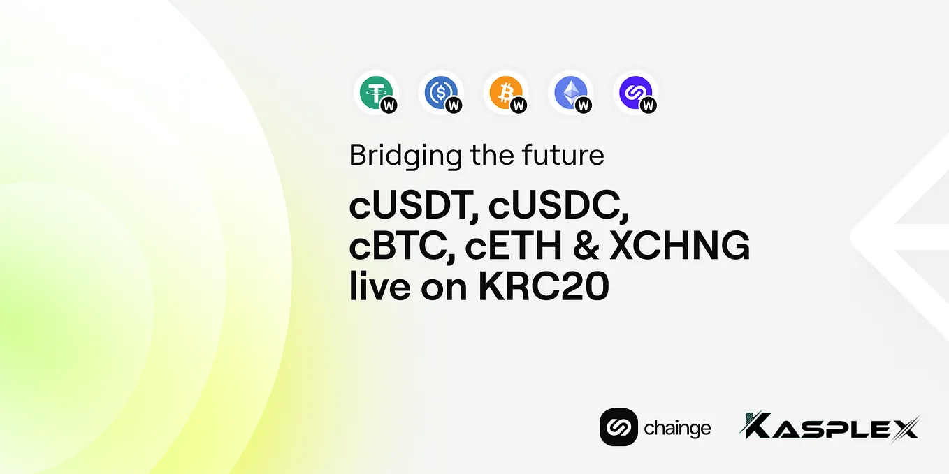 Stablecoins and Mainstream assets now available on Kaspa KRC20