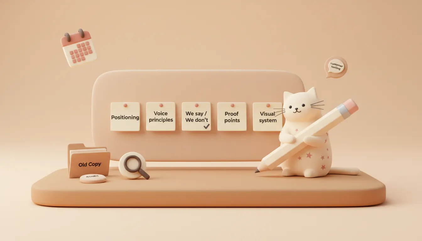 How to Rebrand With Words Before You Touch the Logo