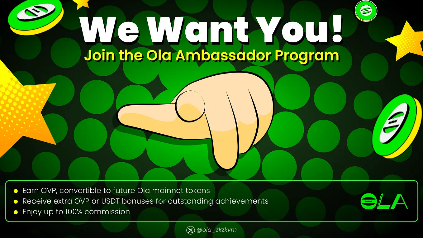 Ola Community Expansion: Ambassador Program Update and Recruitment