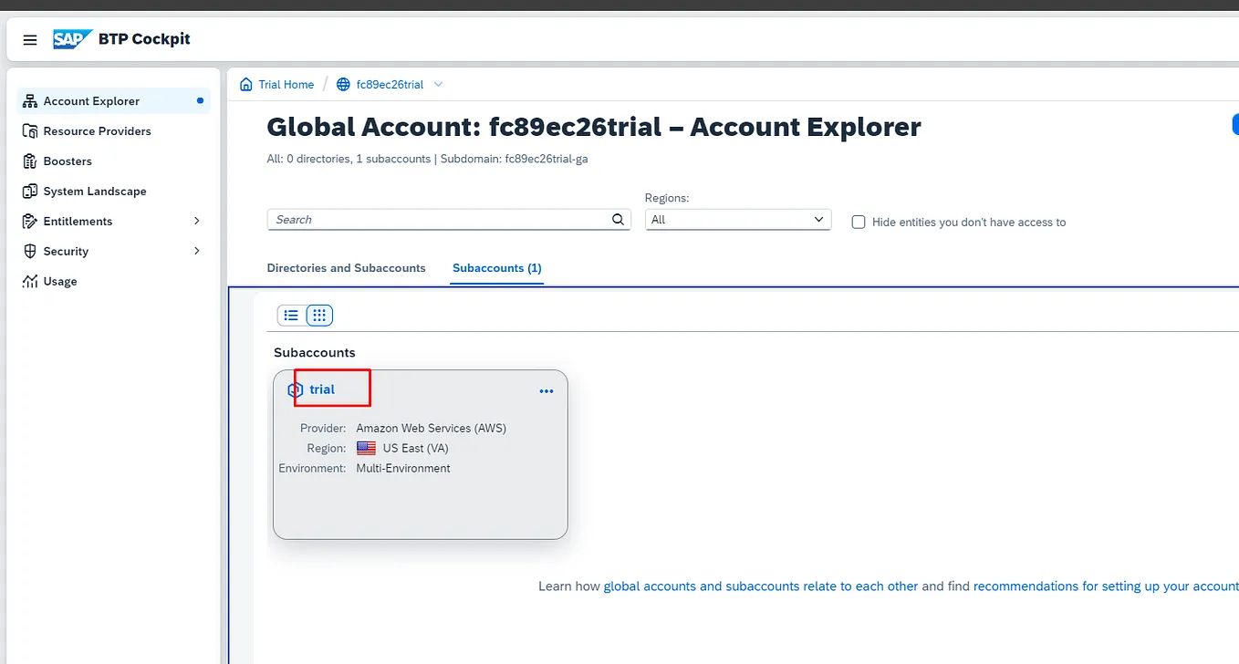 How to Create a SAP HANA Database Instance in SAP BTP