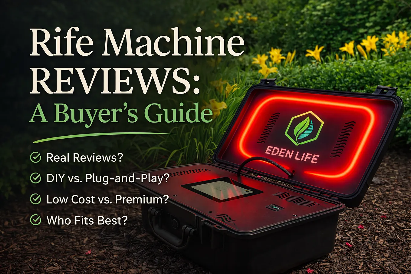 Rife Machine Reviews: What to Look For Before You Buy!