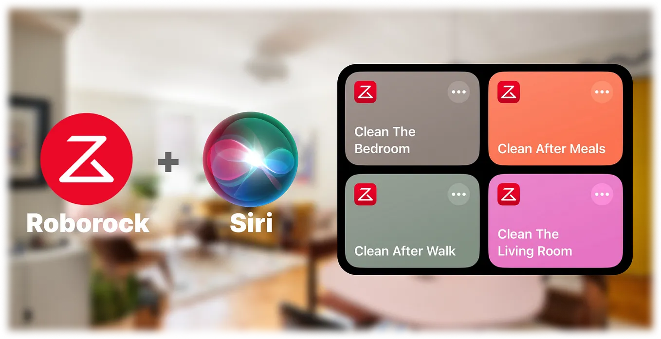 Hacking the Roborock iOS App for Siri Shortcuts Integration with Specific Routines