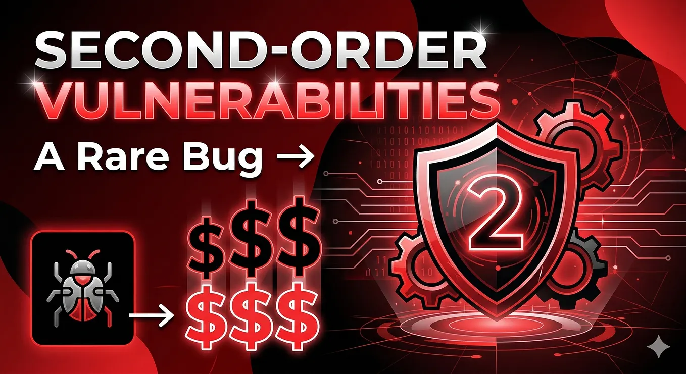 8. Second-Order Vulnerabilities: A Rare Bug -> $$$