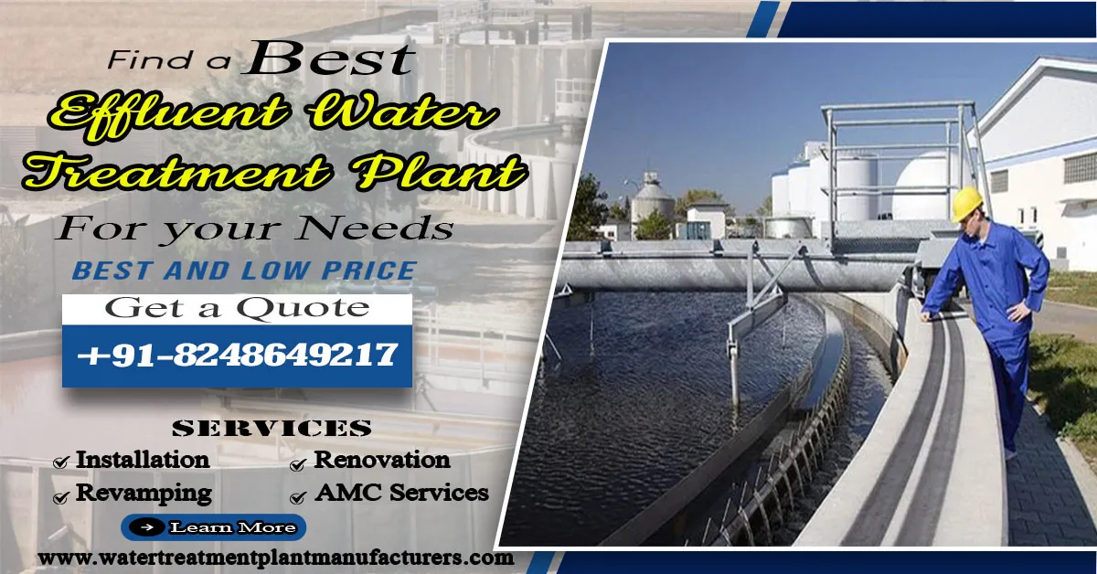 Effluent Treatment Plant|Sewage Treatment Plant|Wastewater Treatment Plant| Manufacturers|Chennai