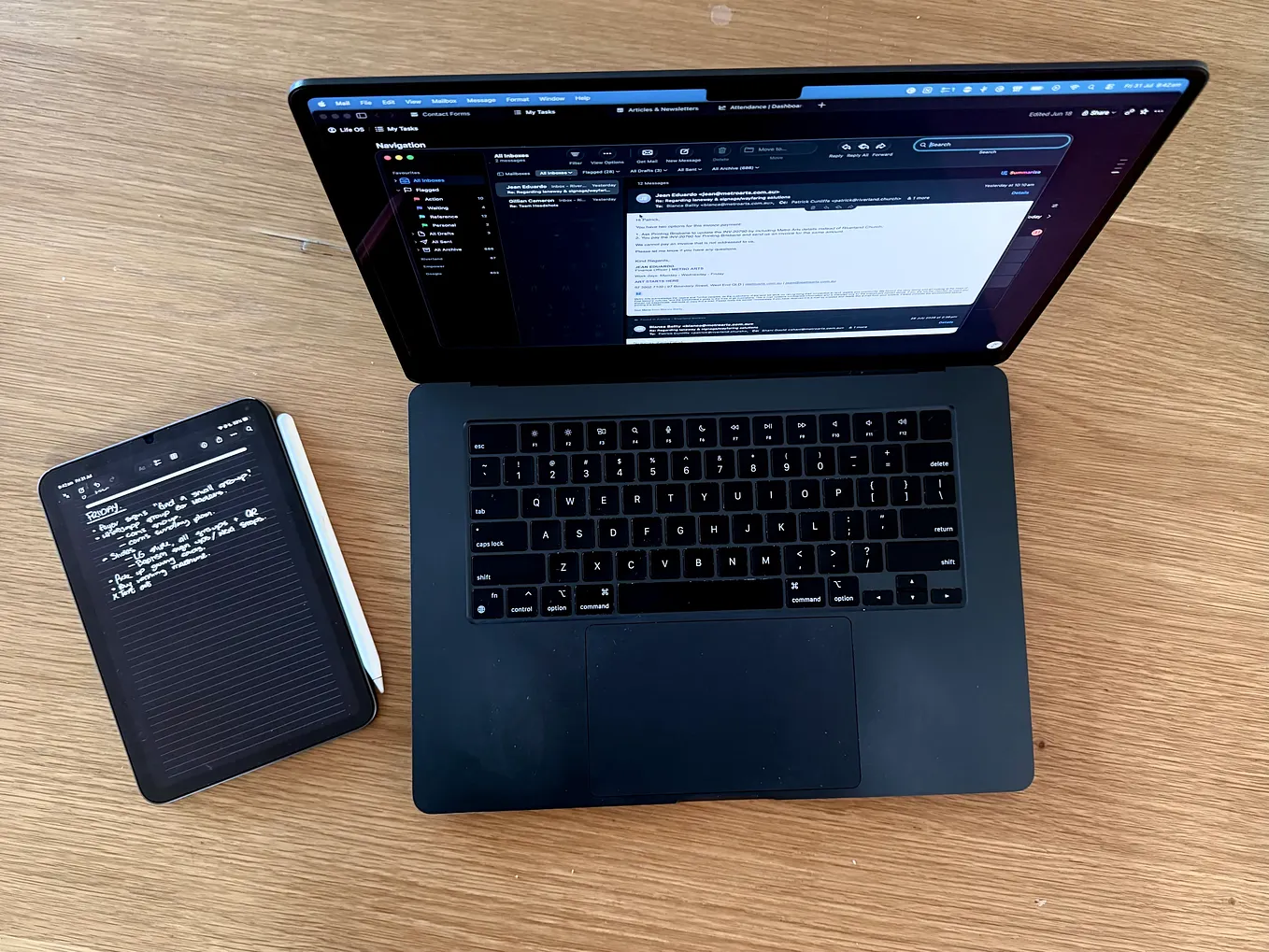 My Bullet Journal is an iPad mini, and it replaced every notebook I own