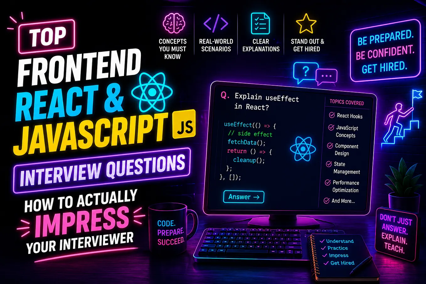 Top Frontend React & JavaScript Interview Questions: How to Actually Impress Your Interviewer