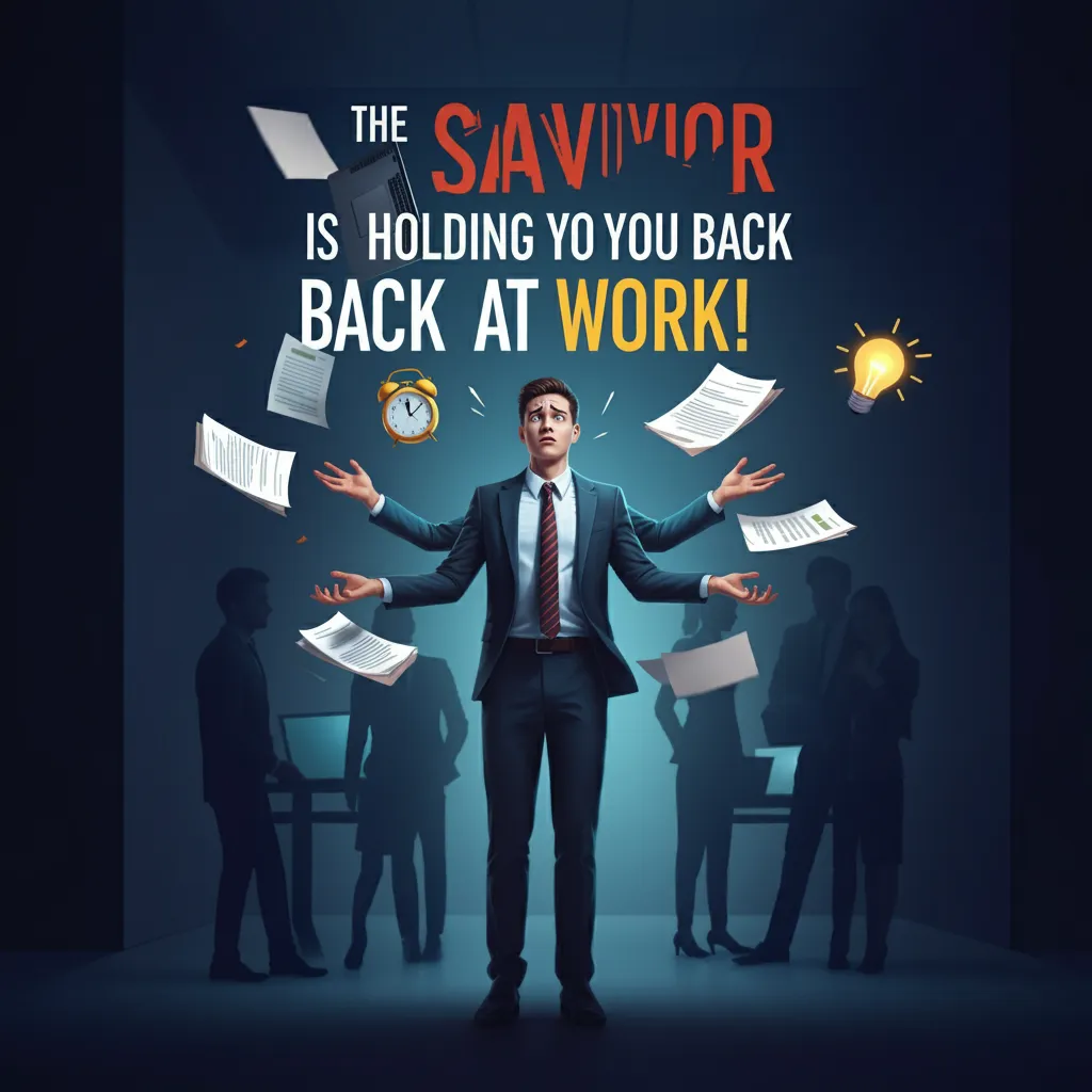 Not Your Hero: How the Savior Complex is Holding You Back in the Workplace